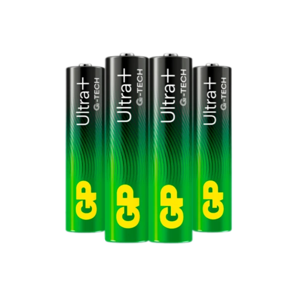 Батарейка GP ULTRA PLUS G-tech LR03 AAA BL4 Alkaline 1.5V (4/40/320) R