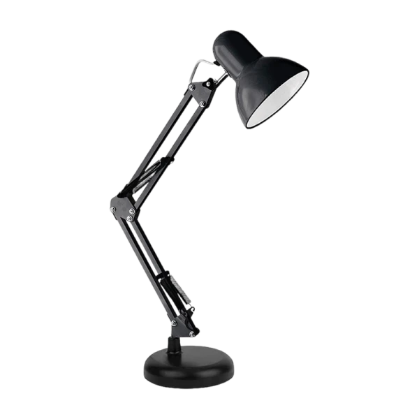 Светильник настольный Ultraflash UF-313 60W 230V на основании черный (1/12)