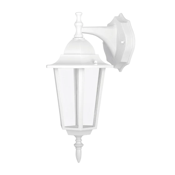 Светильник садово-парковый Camelion 4102 60W 230V E27 IP44 настенный белый (1/10)