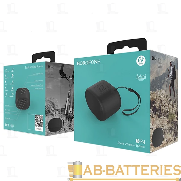 Портативная колонка Borofone BP4 bluetooth 5.0 черный (1/78)