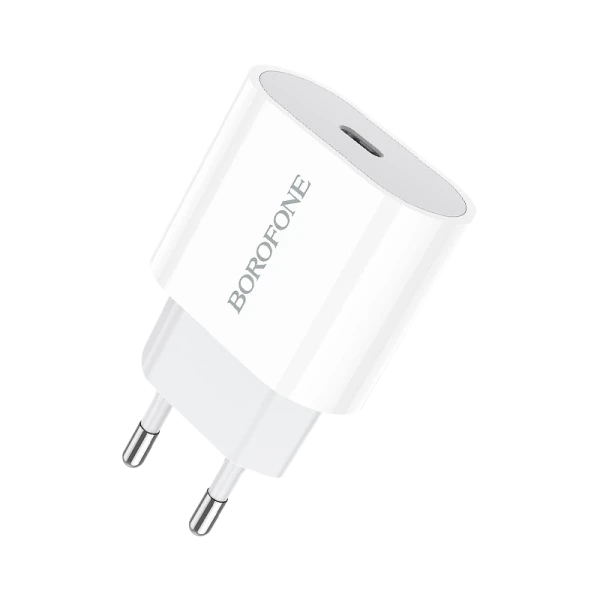 Сетевое З/У Borofone BA61A Type-C 2.1A белый (1/35/140)