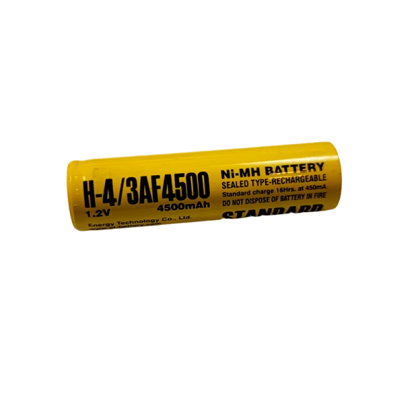 Аккумулятор ET H-4/3AF4500 18.0*67.0, 1.2В, 4500мАч, Ni-MH (1/36/288)