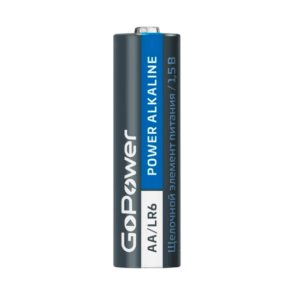 Батарейка GoPower LR6 AA BL5 Alkaline 1.5V (5/50/600)