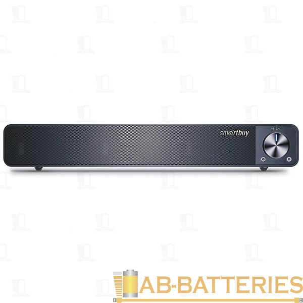 Колонки 2.0 Smartbuy LINER MK II 6W USB+Jack 3.5мм серый (1/24)