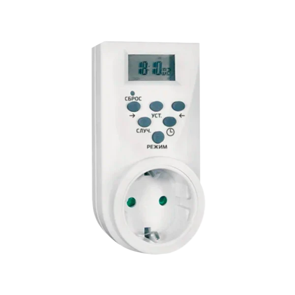 Таймер электронный GoPower Timix 04 16A 3600W 7дн/24ч/1мин (1/12/48)