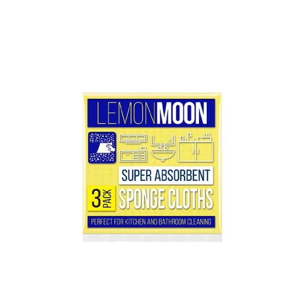 Салфетка Lemon Moon 15x15см целлюлоза 3шт. (1/36)