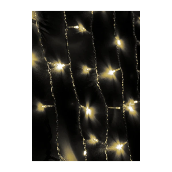 Гирлянда Космос 200LED 2.5м лампочки нить 8 режимов с контроллером белый (1/40)