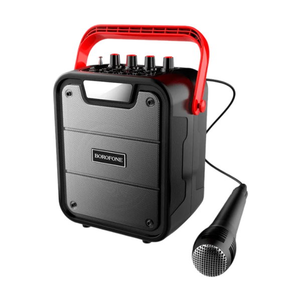 Портативная колонка Borofone BP7 bluetooth 5.0 microSD караоке черный (1/12)