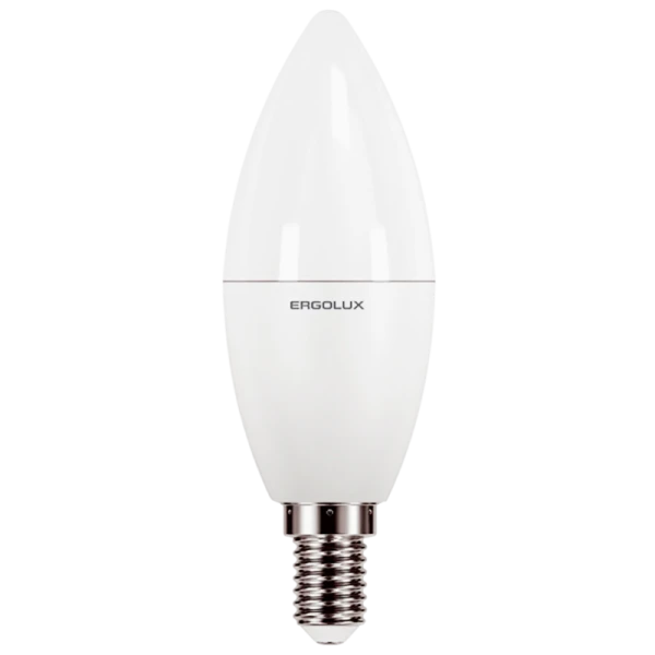 Лампа светодиодная Ergolux C35 E14 9W 3000К 172-265V свеча