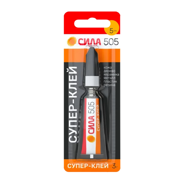 Супер-клей Сила 505 3г универсальный BL1