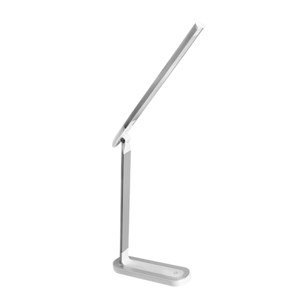Светильник настольный Camelion KD-845 5W 230V IP20 на основании сенс. 3 ур.ярк.+3цв. белый (1/12)