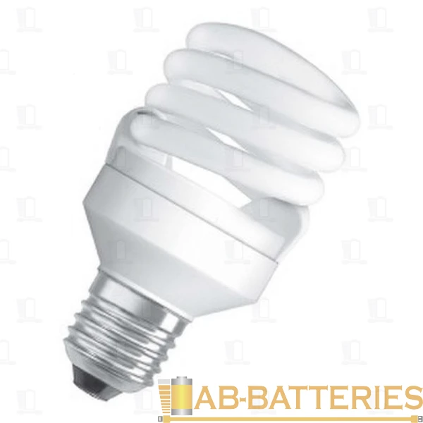Лампа энергосберегающая Osram T2 E27 18W 2700К 220-240V спираль Micro Twist (1/5/50/200)