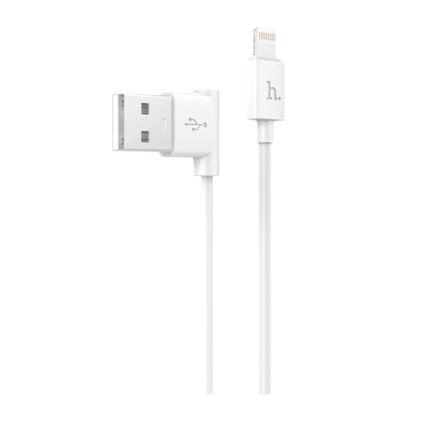 Кабель HOCO UPL11 USB (m)-Lightning (m) 1.2м 2.0A силикон белый (1/50/500)