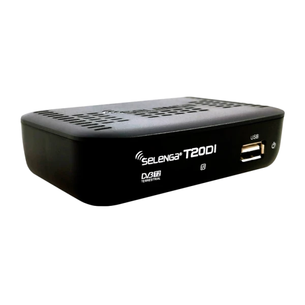 Приставка для цифрового ТВ Selenga T20DI DVB-T/T2/C черный (1/40)