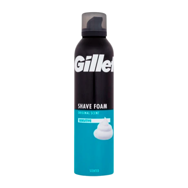 Пена для бритья Gillette Sensitive 300мл (1/6)
