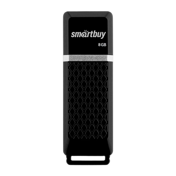 Флеш-накопитель Smartbuy Quartz 8GB USB2.0 пластик черный