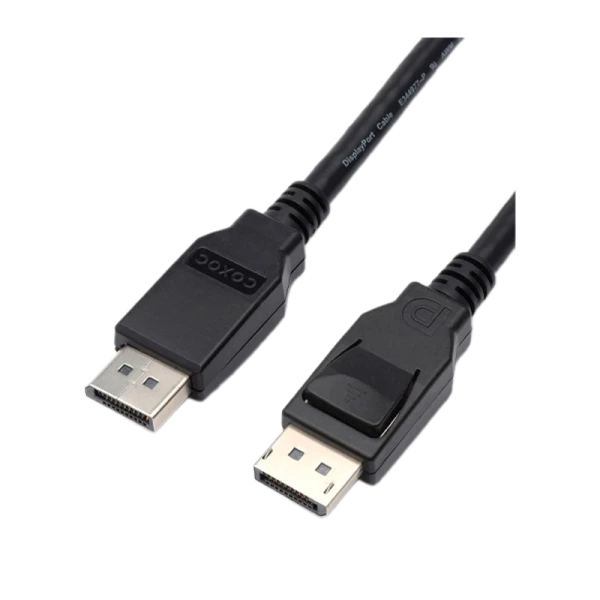 Кабель Atcom AT6121 DisplayPort (m)-DisplayPort (m) 1.8м силикон ver.1.4 черный в пакете (1/100)