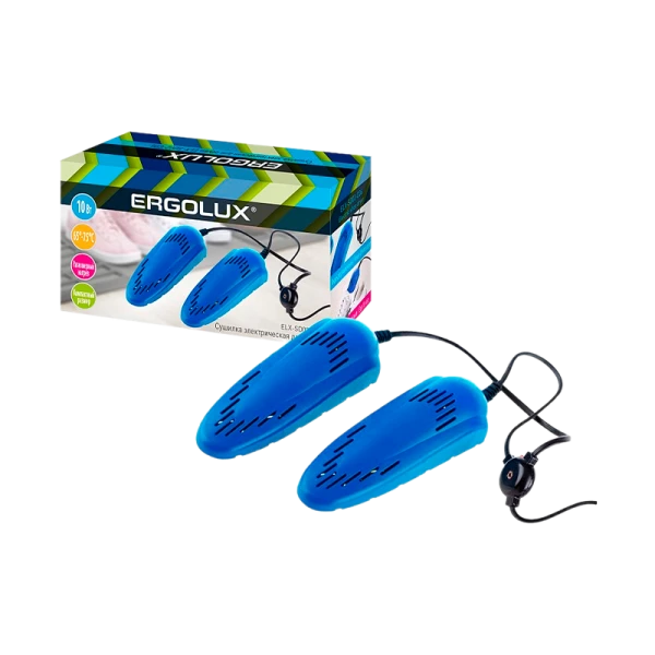 Сушилка для обуви Ergolux ELX SD02-C06 электрическая синий (1/80)