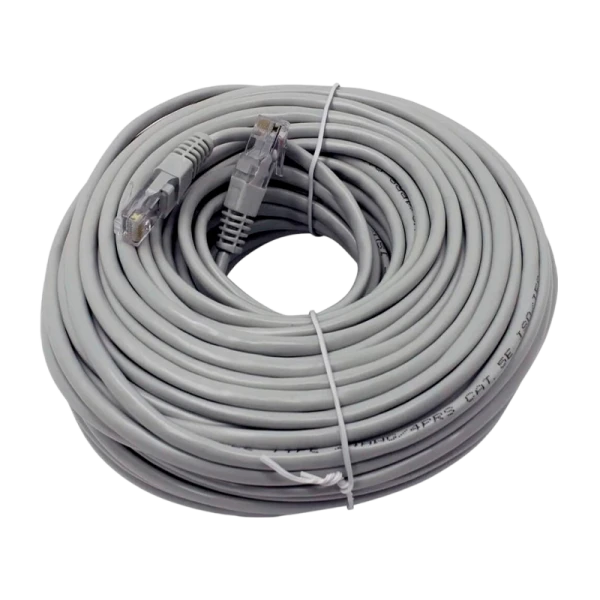 Патч-корд Гарнизон PUT50-250A RJ-45 (m)-RJ-45 (m) 25.0м кат.5е ПВХ серый