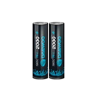 Аккумулятор Li-ion Daewoo 18650 BOX2 2000mAh б/з (2/20/200)