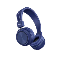 Наушники полноразмерные HOCO W25 bluetooth 5.0 с микр. microSD синий (1/10/30)