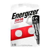 Батарейка Energizer CR2016 BL2 Lithium 3V (2/20/280)