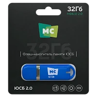 Флеш-накопитель MORE CHOICE МФБ32 2.0 32GB USB2.0 пластик синий 