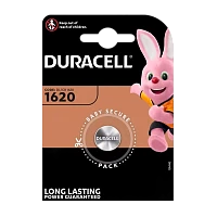 Батарейка Duracell CR1620 BL1 Lithium 3V (1/10/100)
