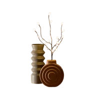 Гирлянда Космос Ветвь имитация 20LED 45см шар черный (1/30)