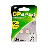 Батарейка GP G13/LR1154/LR44/357A/A76 BL2 Alkaline 1.5V (2/20/960)