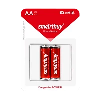Батарейка Smartbuy LR6 AA BL2 Alkaline 1.5V (2/24/240)