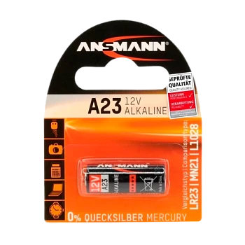 Батарейка Ansmann LR23/V23GA/A23/MN21 BL1 Alkaline 12V (1/10/360)