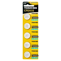 Батарейка Toshiba CR2032 BL5 Lithium 3V (5/100/12000)