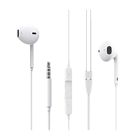 Наушники вставные Borofone BM30 с микр. белый (1/60/240)