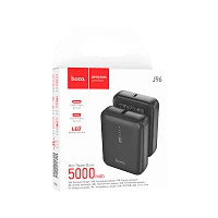 Внешний аккумулятор HOCO J96 5000mAh 2.0A 1USB/Type-C черный (1/111)