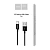 Кабель HOCO X23 USB (m)-microUSB (m) 1.0м 2.1A TPE черный (1/46/276)