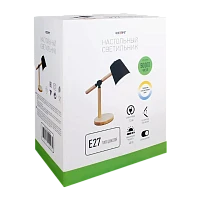 Светильник настольный Старт CT83 E27 черный (1/12)