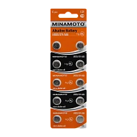 Батарейка Minamoto G6/LR920/LR69/371A/171 BL10 Alkaline 1.5V (10/200/10000)