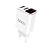 Сетевое З/У HOCO C63A 2USB 2.1A умная зарядка (IC) белый (1/21/126)