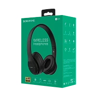 Наушники полноразмерные Borofone BO4 bluetooth 5.0 с микр. черный (1/12/36)