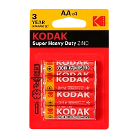 Батарейка Kodak Extra R6 AA BL4 Heavy Duty 1.5V (4/80/400/26400)