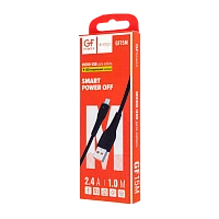 Кабель GFPower 15M USB (m)-microUSB (m) 1м 2.4A TPE черный (1/200/800)