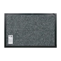 Коврик придверный VORTEX "TRIP" 40х60см ребристый серый (1/15)