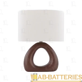 Светильник настольный Escada 706/1L E14*40W Wenge/Beige (250х160х300) /1/12