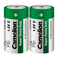 Батарейка Camelion Super R14 C Shrink 2 Heavy Duty 1.5V (2/12/288)