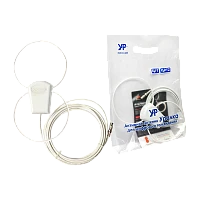 ТВ-Антенна комнатная Уралка УР-5М активная без питания DVB-T/T2