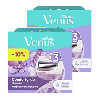 Сменные кассеты Gillette "VENUS Breeze" 3 лезвия 8шт. (цена за 1 шт) (8/80)