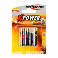 Батарейка ANSMANN X-POWER  LR03 BL4