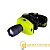 Фонарь налобный Фаzа H2-L1WZ 1W 1LED от батареек 3 режима+ZOOM зеленый (1/12/48)
