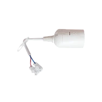 Патрон Прогресс подвесной с проводом E27 пластик белый (1/50/200)